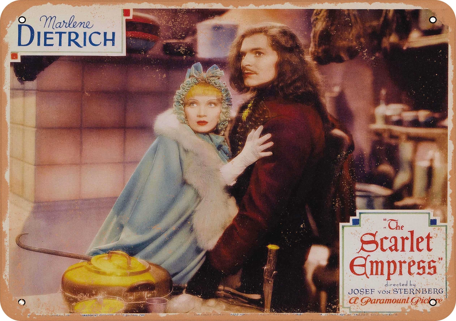 Metal Sign – Scarlet Empress (1934) 2 – Vintage Look