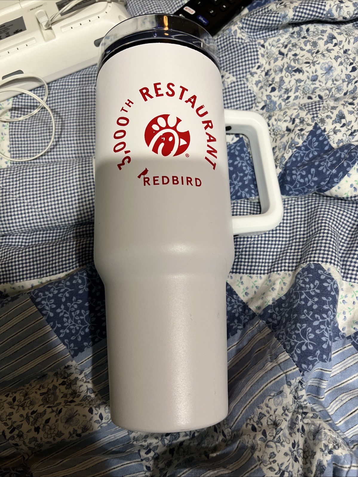 Limited Edition Chic Fil A RedBird 3000th Restaurant Cup 40oz 127062 No Straw