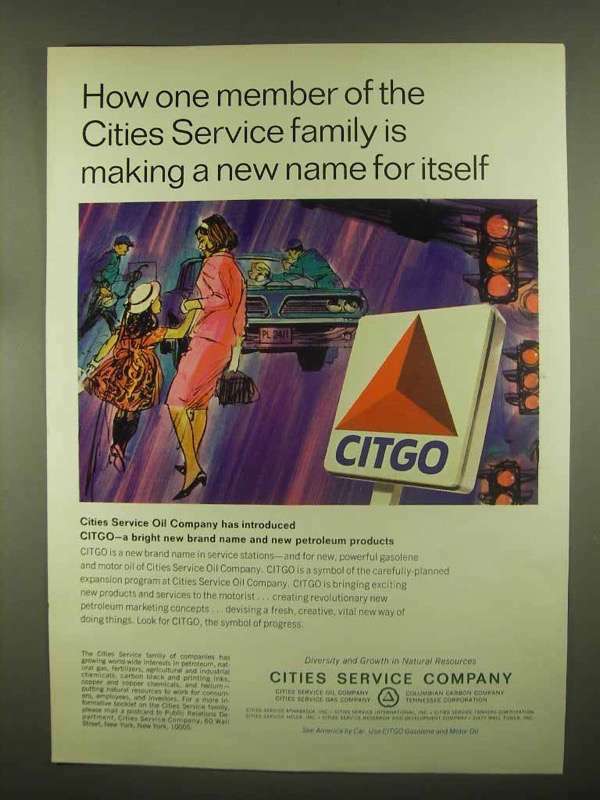 1965 Citgo Petroleum Ad – Making a New Name