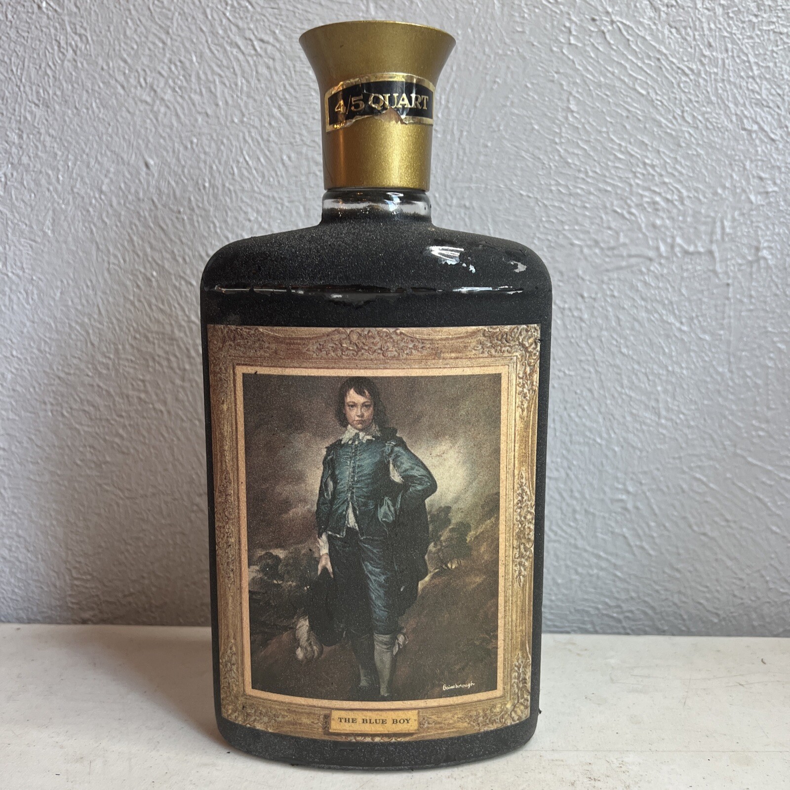 Vintage 1968 Jim Beam,the blue boy Collector empty Decanter **SEE PICS**