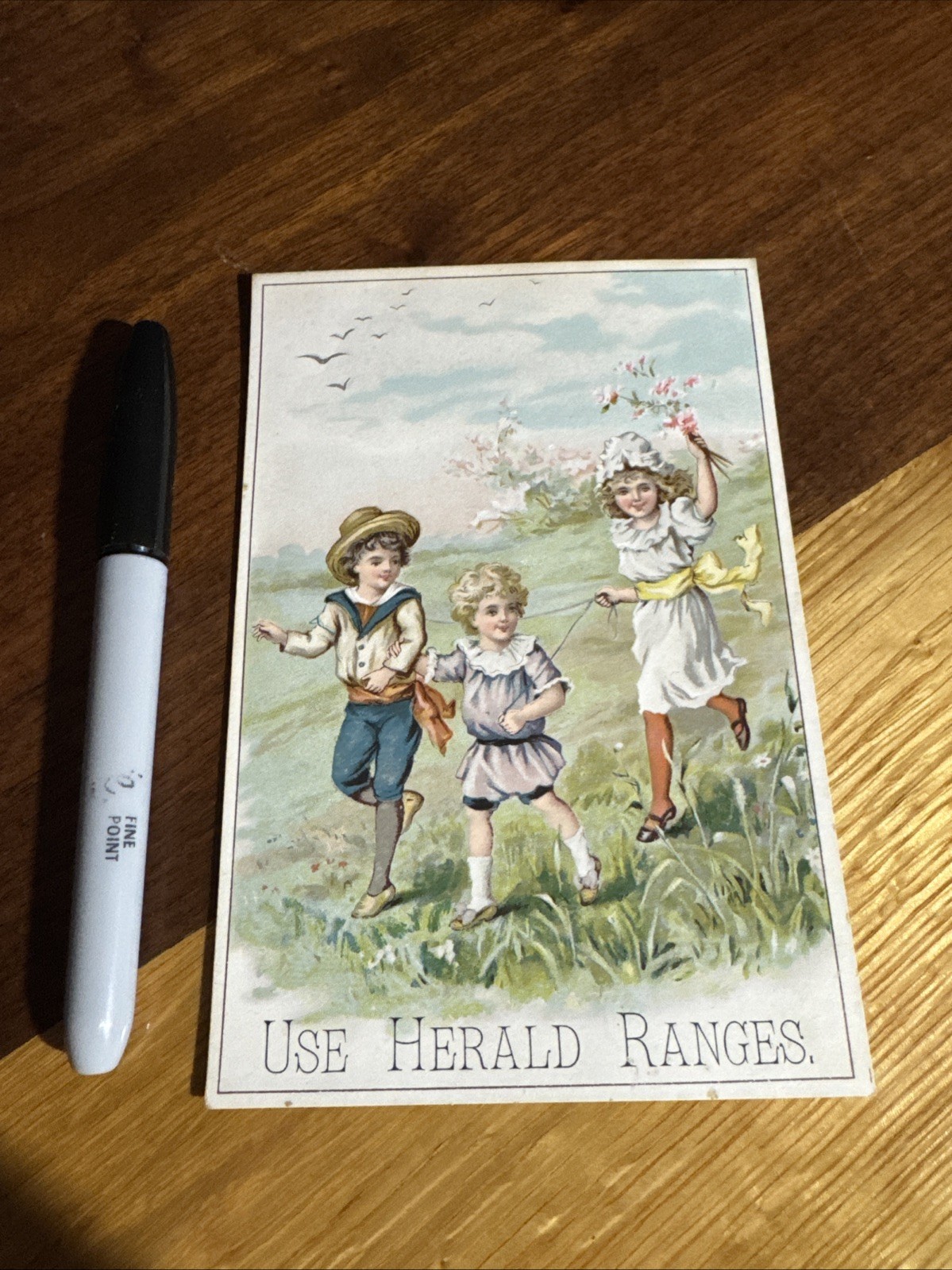 T. Clapp Trade Card-Herald Ranges-Stoughton, MA. V237