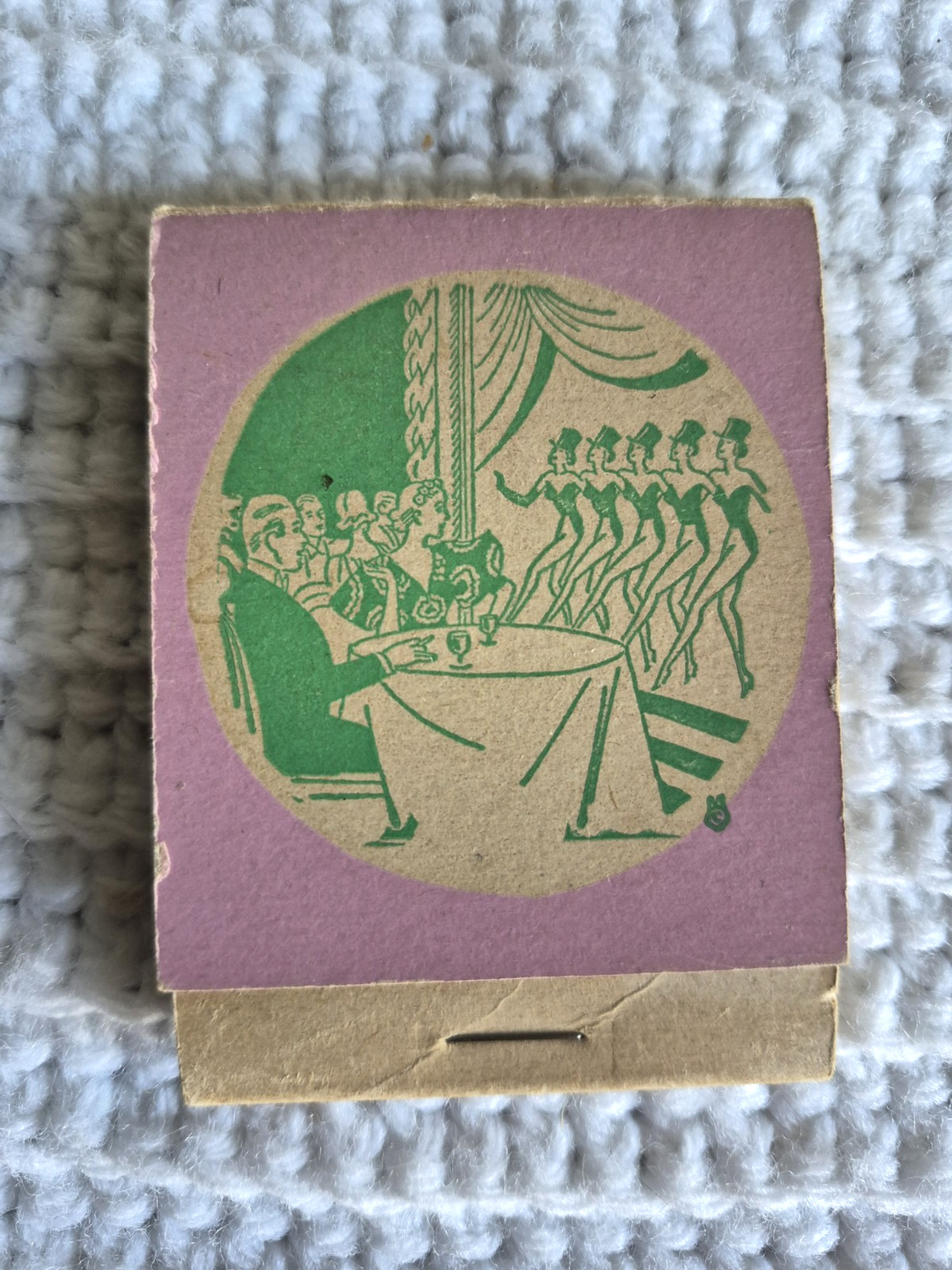 Vintage Pittsburgh PA Pocket Notepad Advertising Stage Equipment Chorus Girls