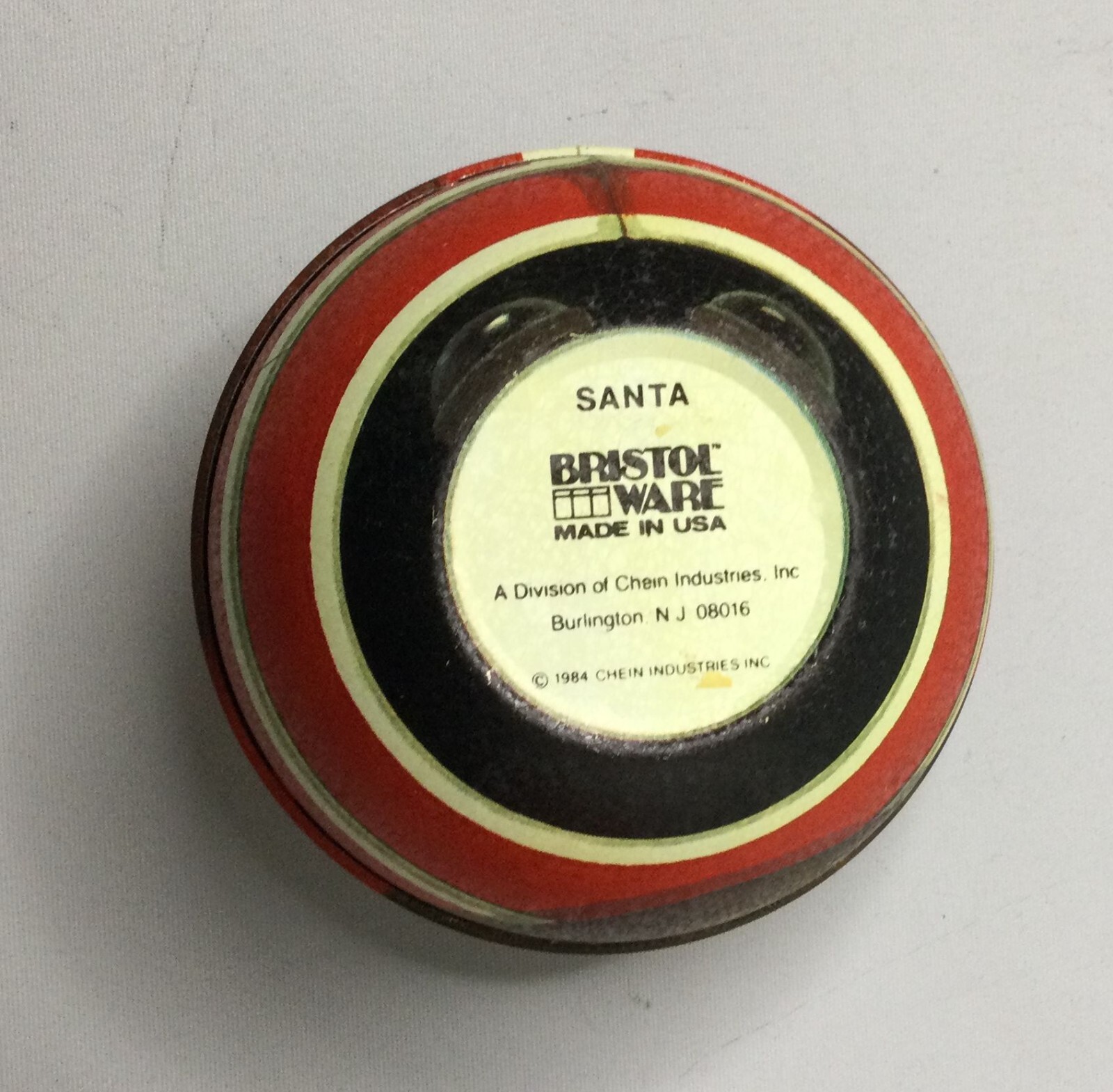 VTG SANTA Tin Bristol Ware No Top Cover/Shackman Tin Lot of 3 Replacement Parts