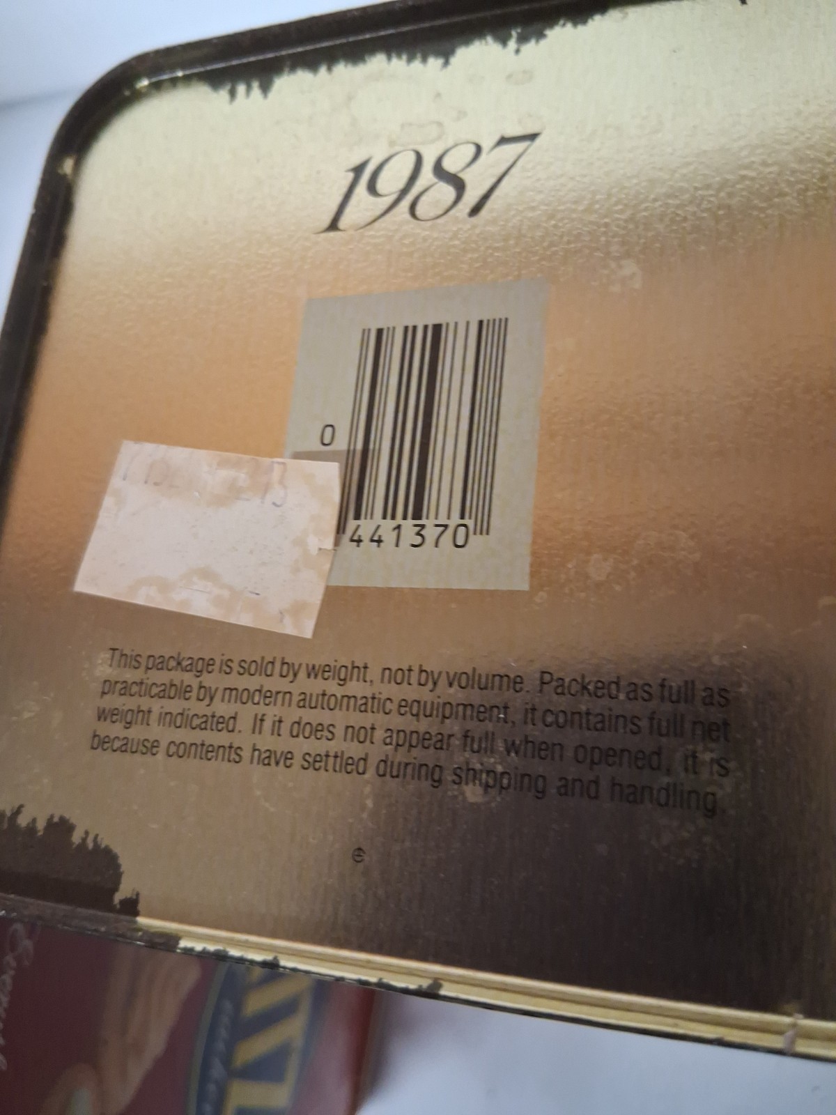 tWO VINTAGE RITZ CRACKERS LIMITED EDITION COLLECTIBLE TIN 1986 AND 1987