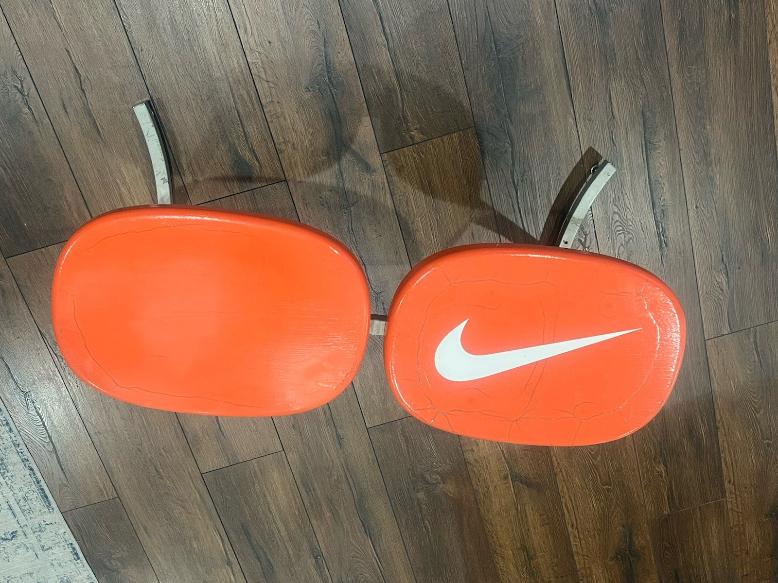 Vintage 80s 90s Nike Fitting STOOL Store Display RARE Advertising Shoes Bench