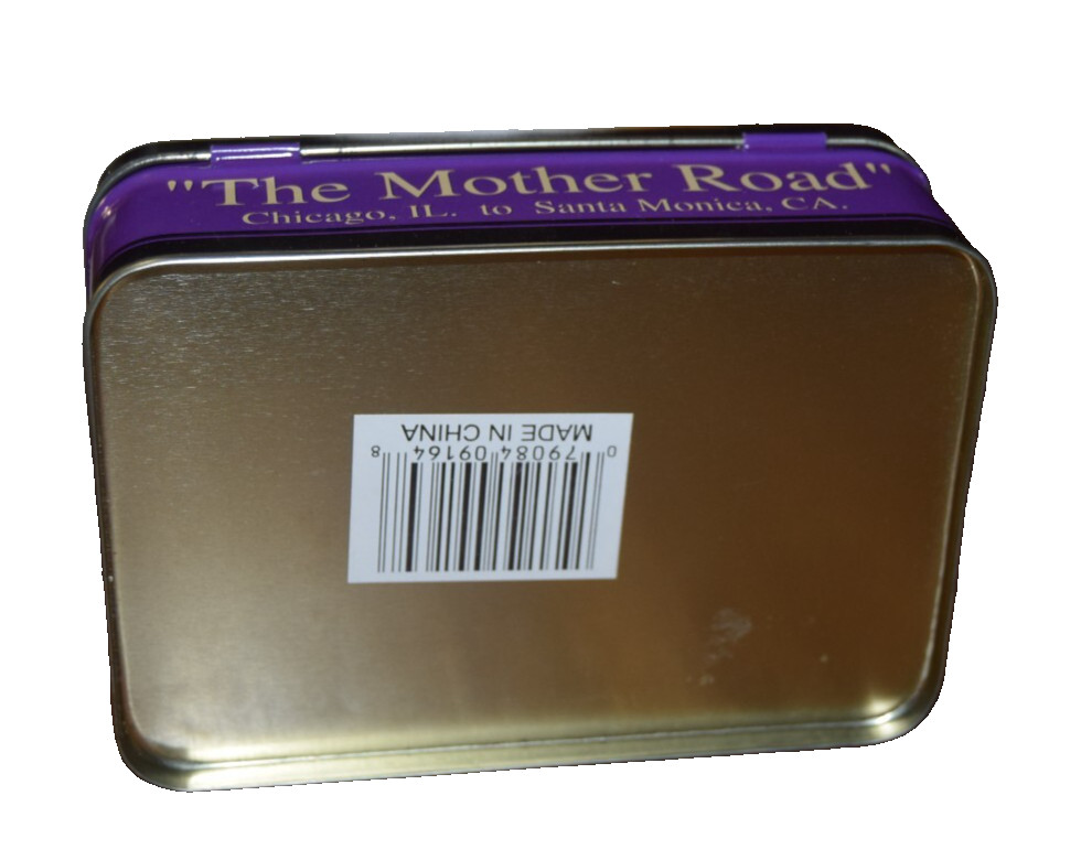 U.S. Route 66 “The Mother Road” Collectible Special Edition Metal Tin Open Road