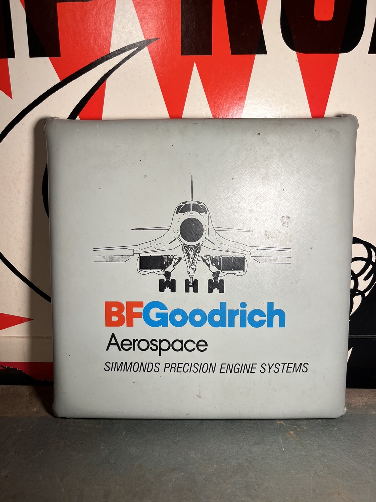 Vintage BF Goodrich Aerospace Seat Cushion