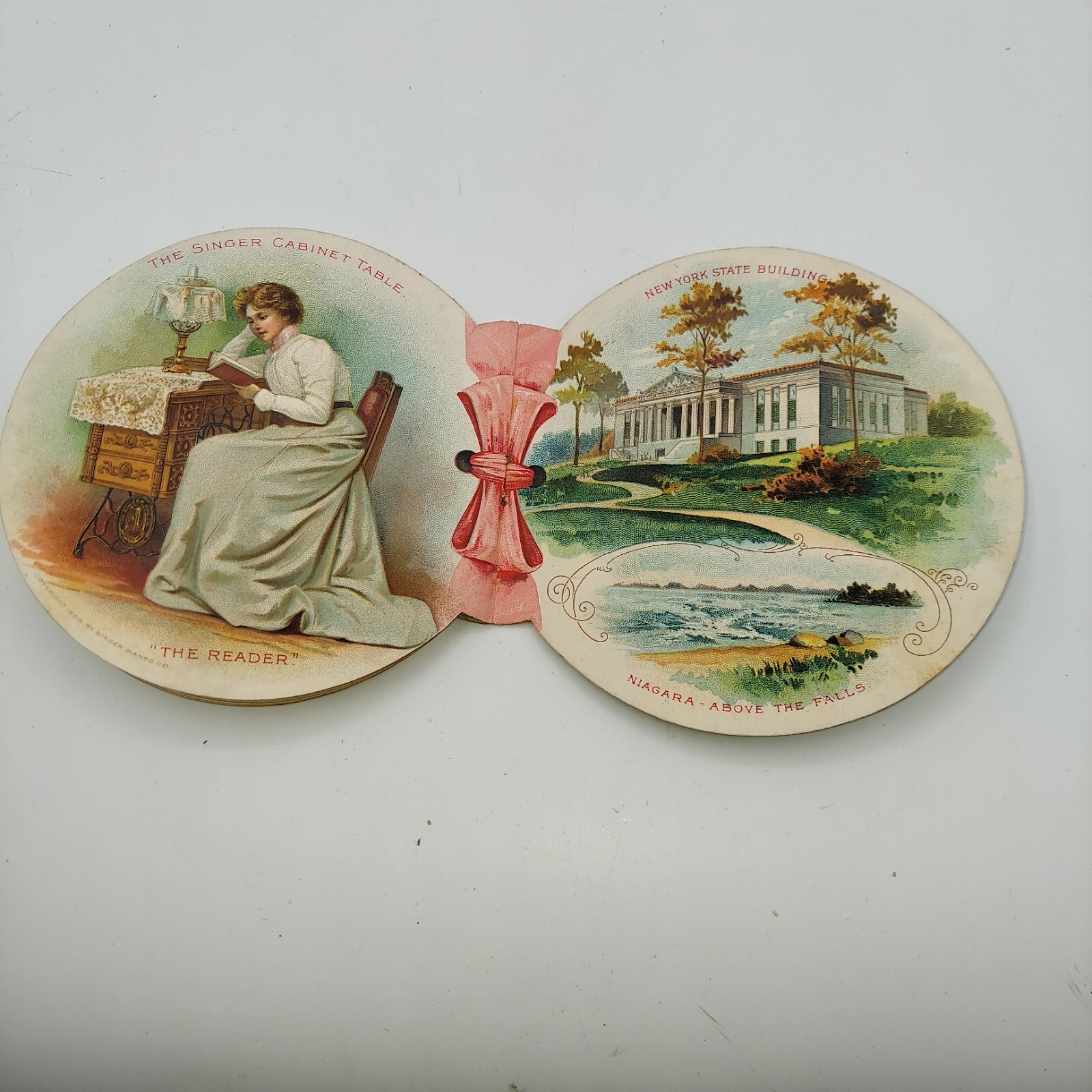Singer the Universal Sewing Machine. Pan-Am Exposition 1901 advertising booklet