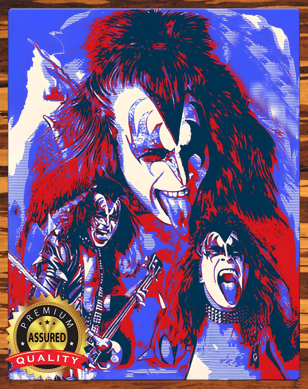 Gene Simmons – Kiss – Metal Sign 11 x 14
