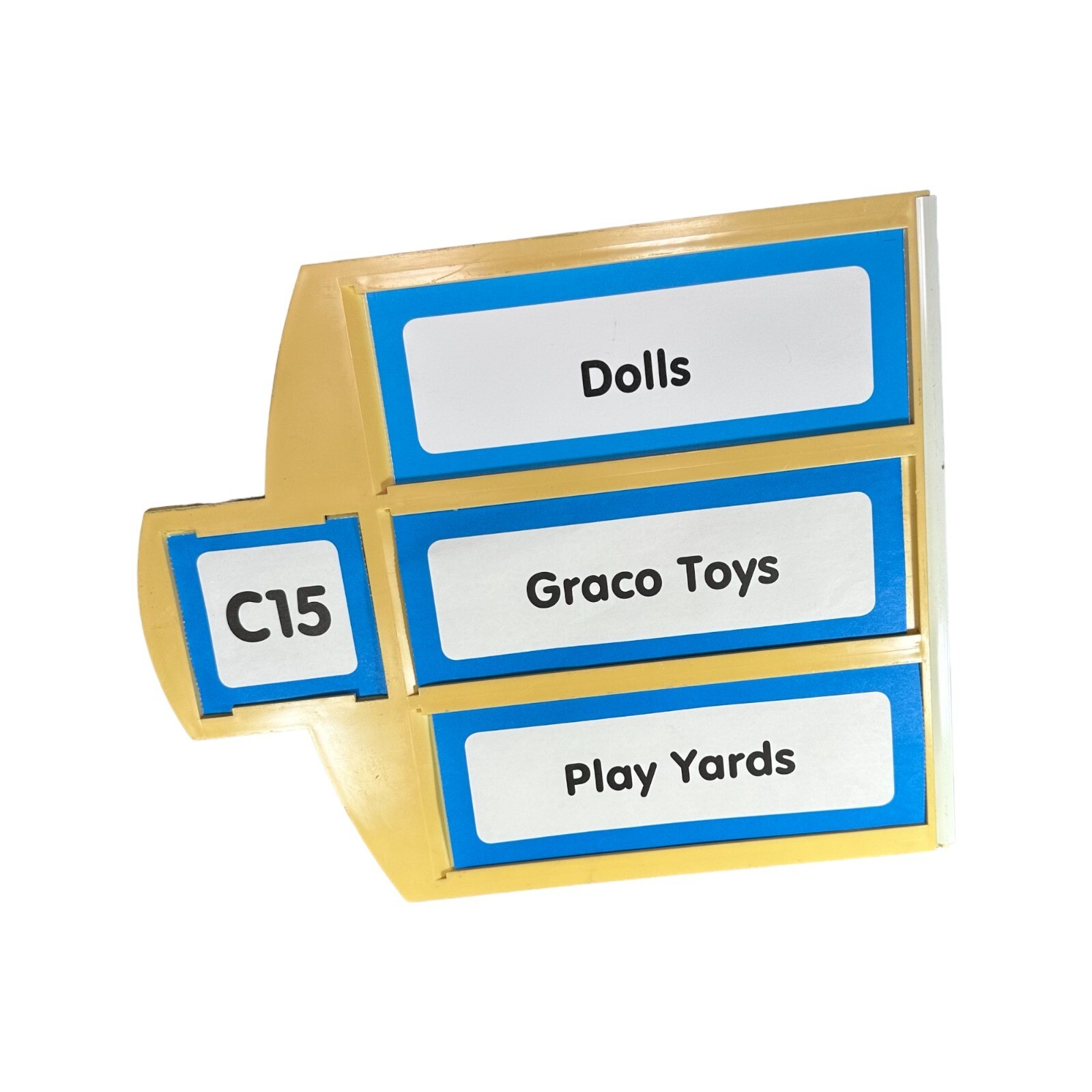 Toys R Us True Aisle Sign C15 Dolls. Graco Toys, Play Yards