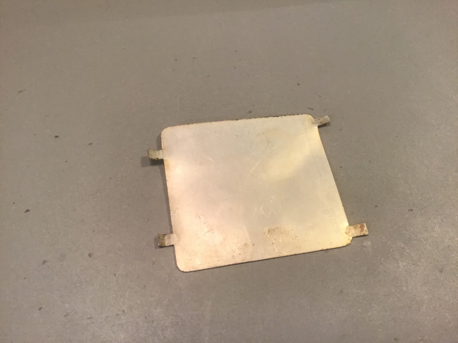 VINTAGE IRONITE MODEL 88 IRONER METAL PLATE / TAG WITH SERIAL NUMBER USA MADE