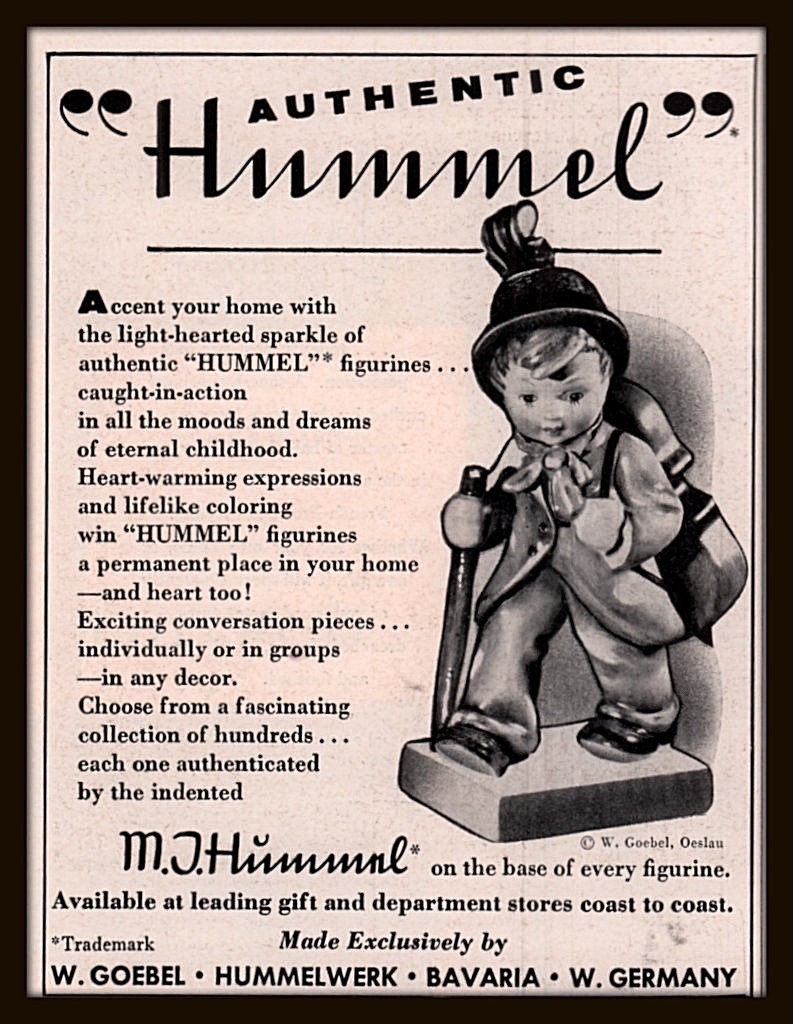 1955 B AD HUMMEL FIGURINE GOEBEL OSLAU