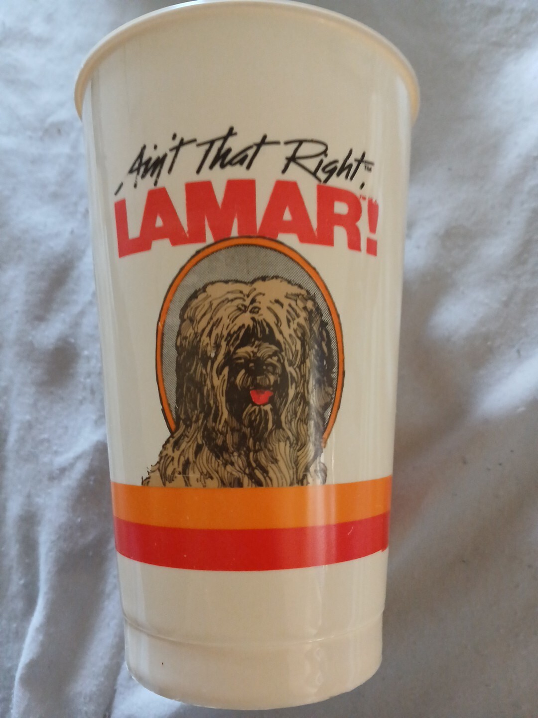 Vintage – 80’s Quik Trip Lamar, Plastic Fountain Drink Collector Cup