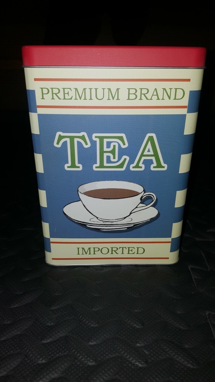 Premium Brand Imported Tea Tin Vintage Inspired Kitchen
