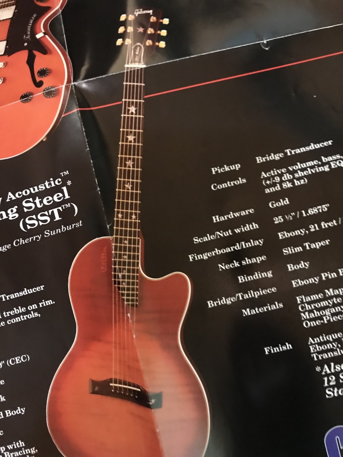 Original-GIBSON 1993 CHET ATKINS COLLECTION-BRETT MICHAEL Poster 18x 24″