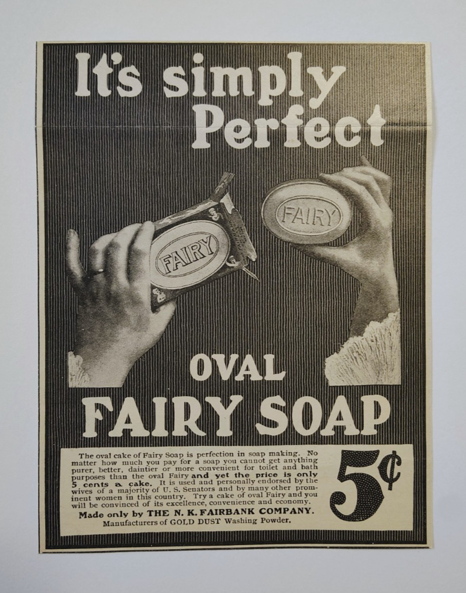 1901 Fairy Soap Advertisement The N. K. Fairbank Company