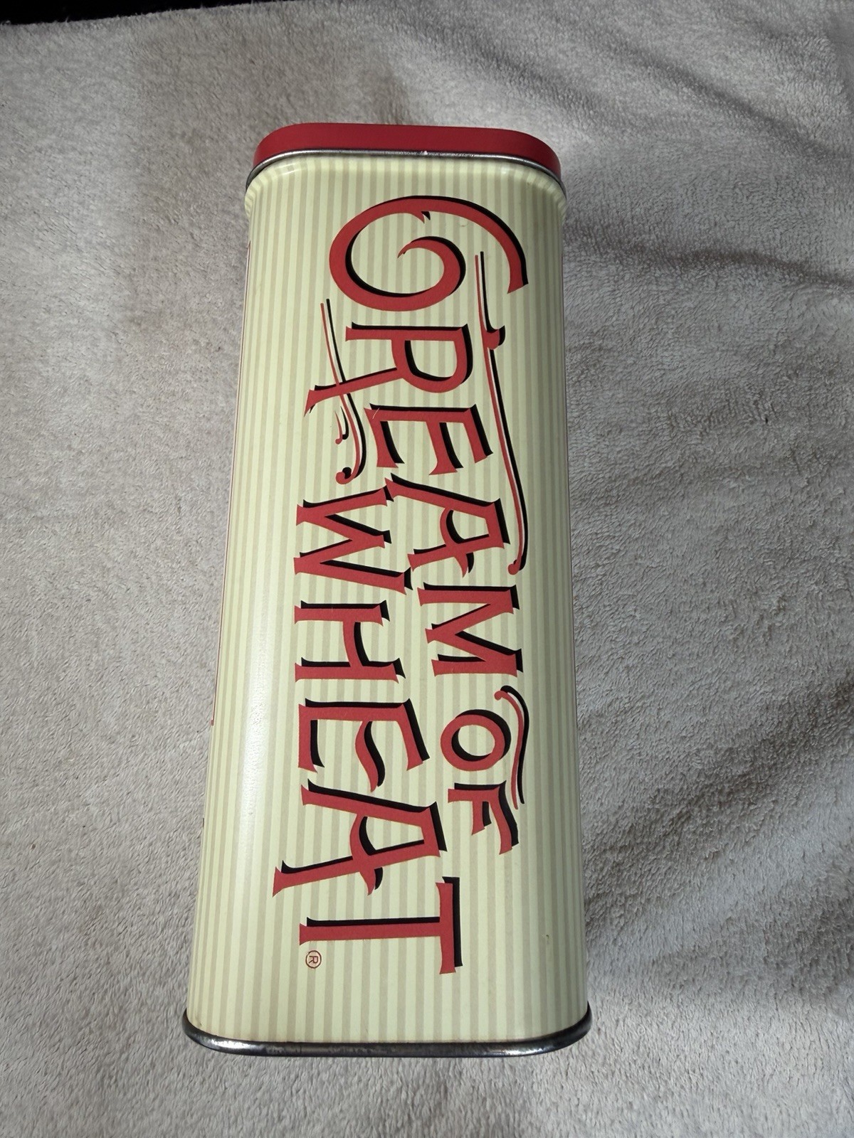 Nabisco Cream of Wheat Tin 1998 Empty Advertising Collectible Can