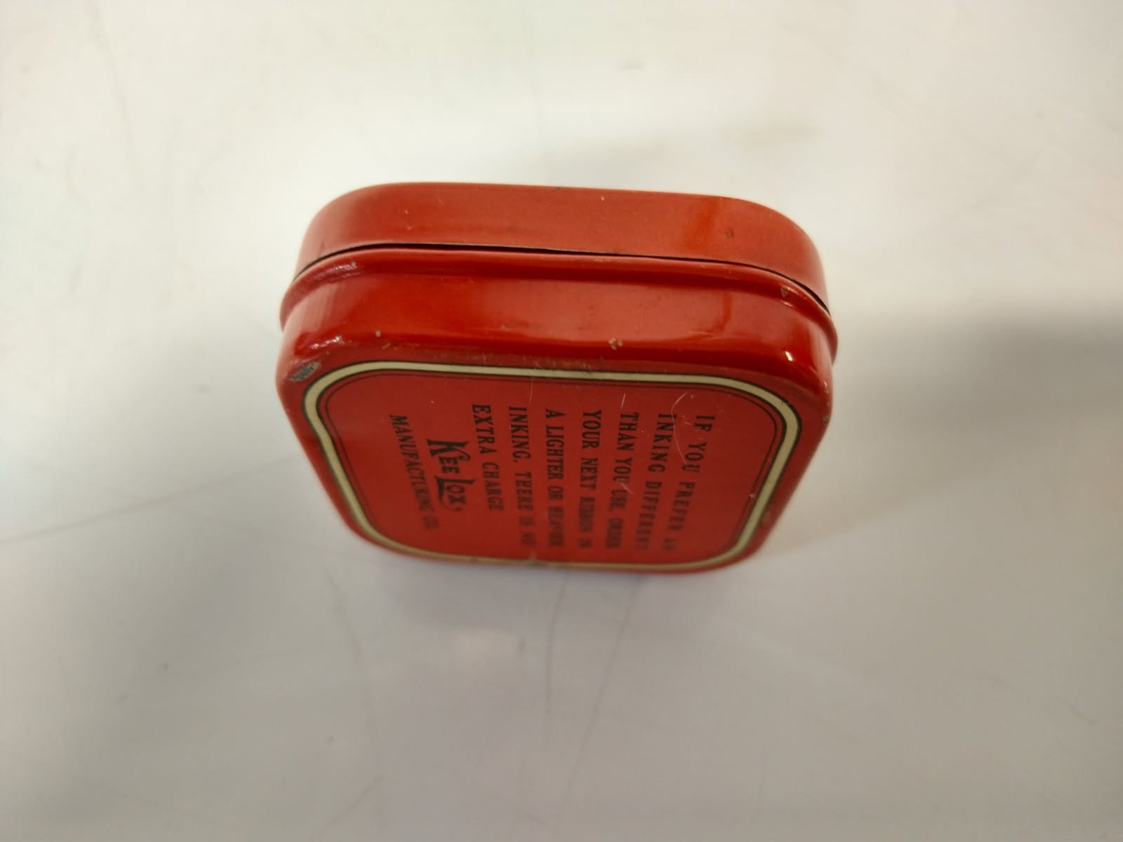 Vintage TYPEWRITER RIBBON TIN Underwood Kee Lox Brand U.S.A.