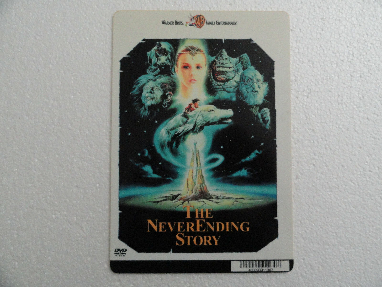 THE NEVERENDING STORY – BLOCKBUSTER VIDEO DISPLAY BACKER CARD 5.5″X8″ *NO MOVIE