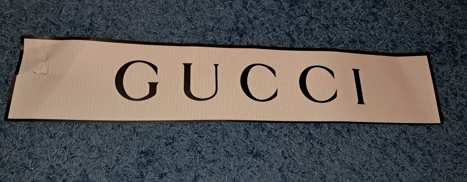 Gucci Store Display 3 FT Logo Ulta Beauty Christmas Gift Ideas RARE Fast Ship