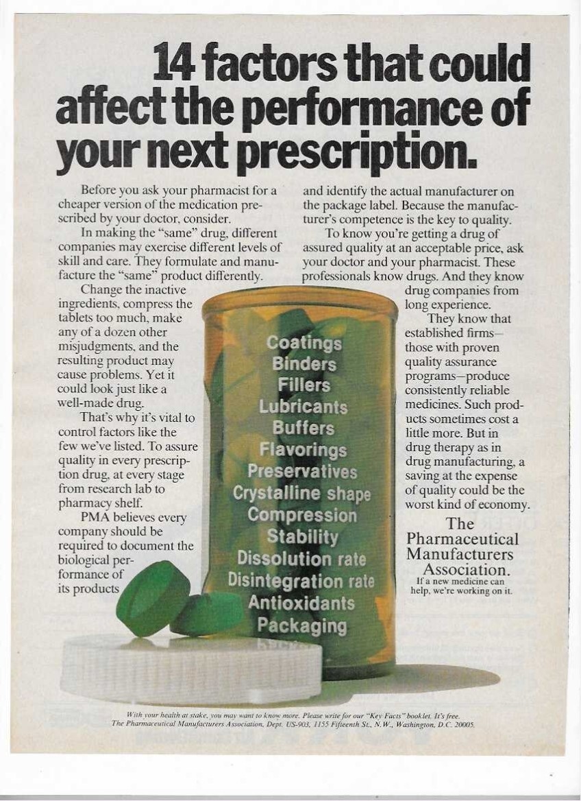 Pharmaceutical Manufacturer Association/York Heating & Air Conditioning 1979 Ads