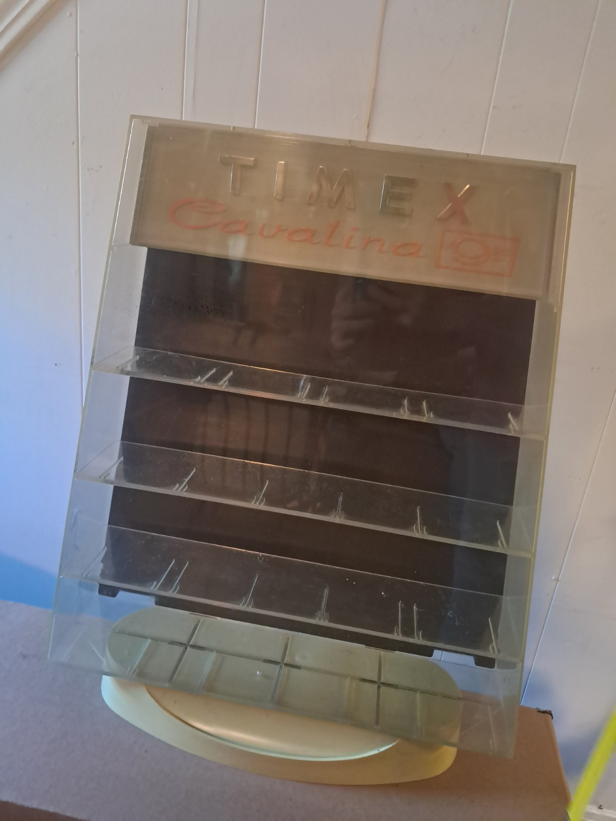 Vintage Timex Display Case for Cavatina Watches