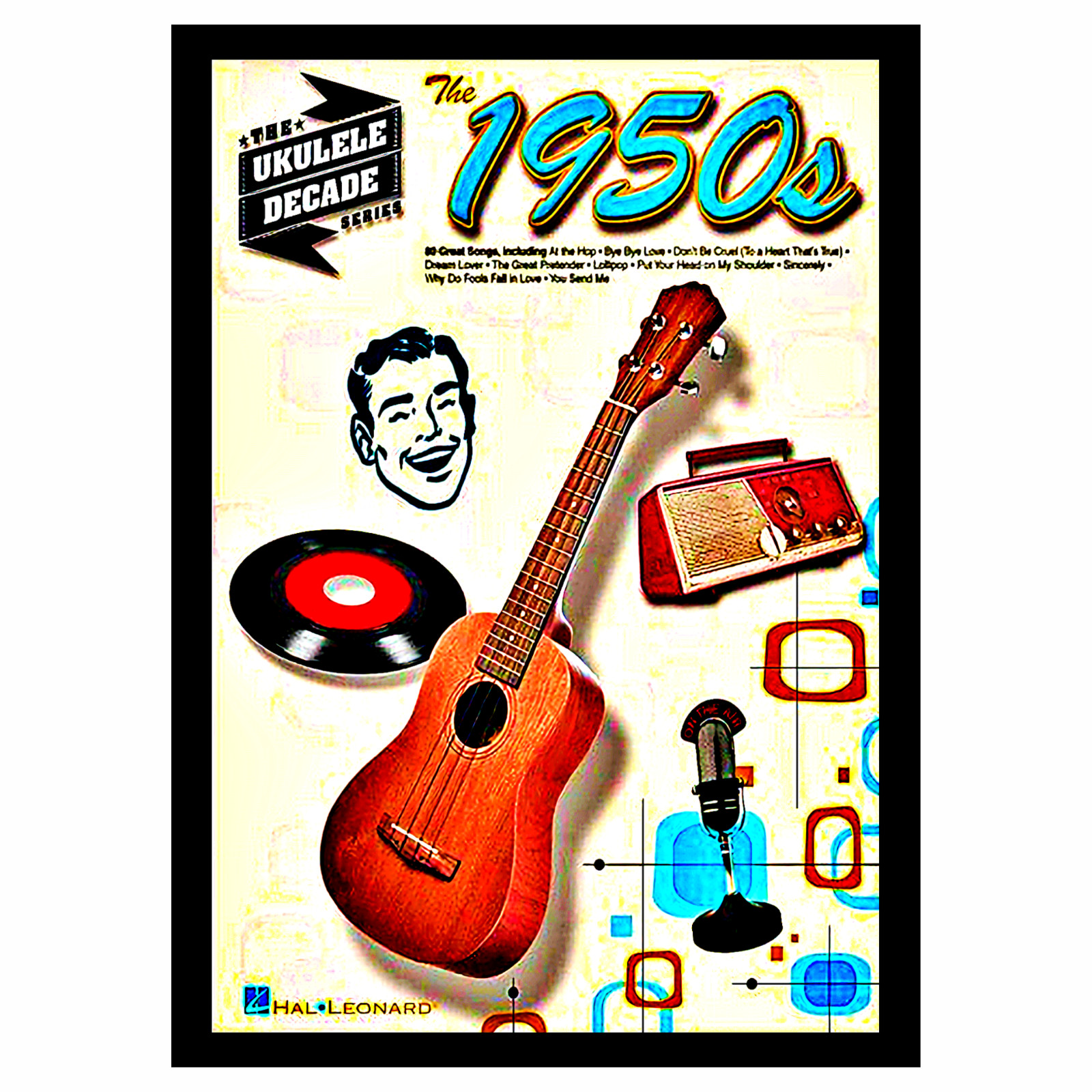 Music Records Vinyl Radio Guitars Piano Vintage Replica Sticker Sign. 4 Sizes