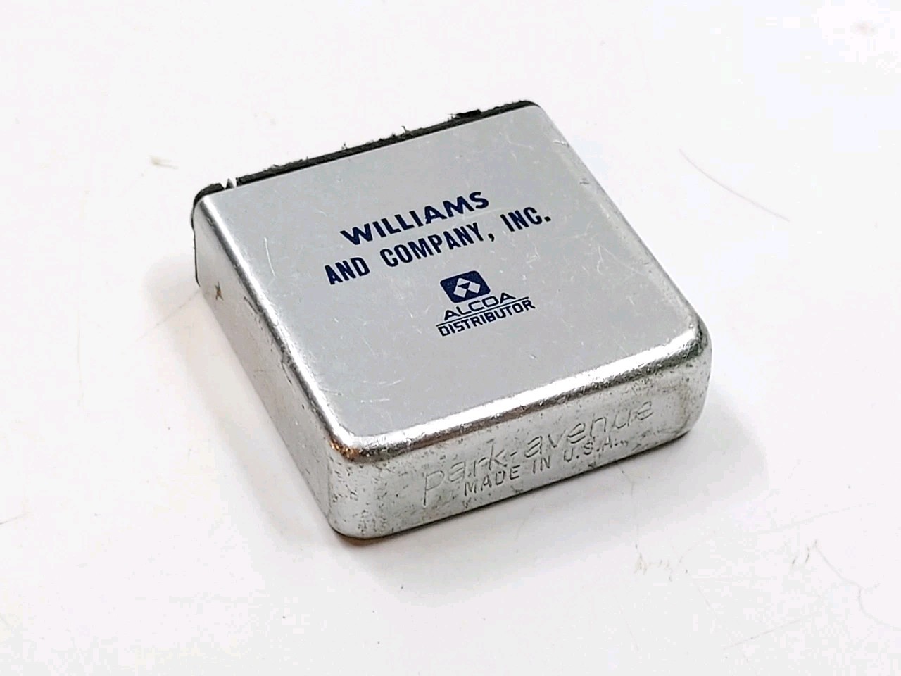 Vintage Alcoa Williams & Co Adverising Park Avenue Pocket Tape Measure 72 Inches