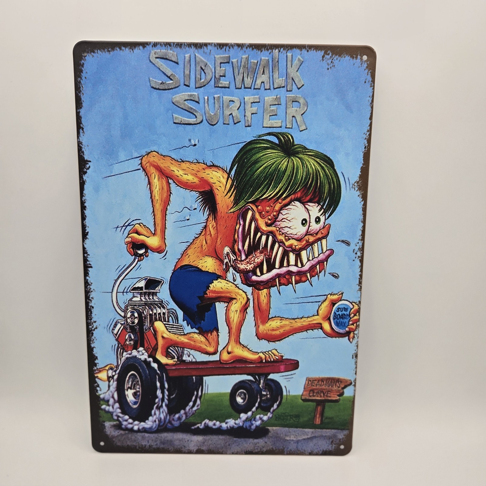 RAT FINK Tin Metal Sign
