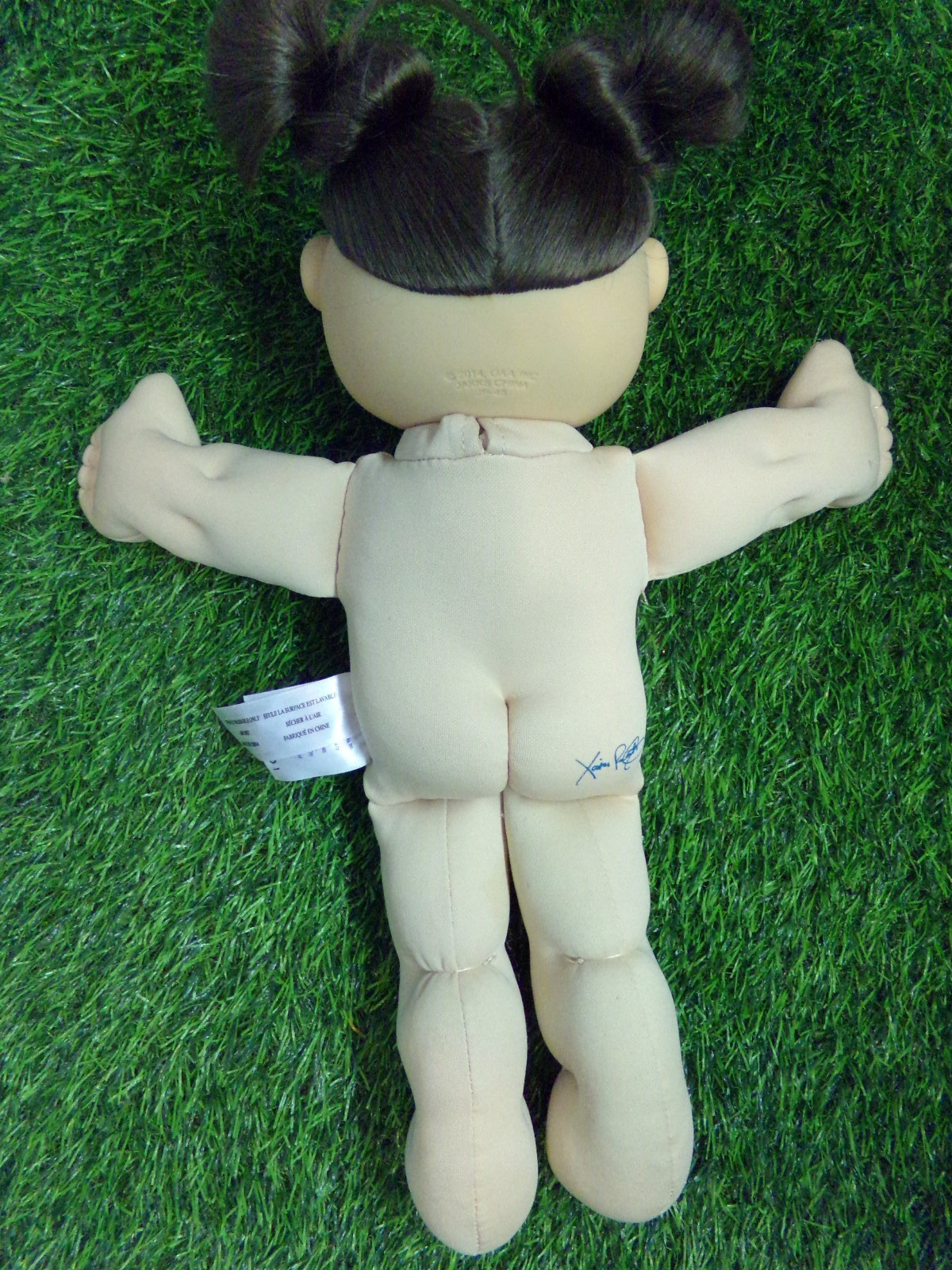 CABBAGE PATCH KID DOLL PLAYALONG GIRL naked CORNSILK BROWN CORNSILK HAIR