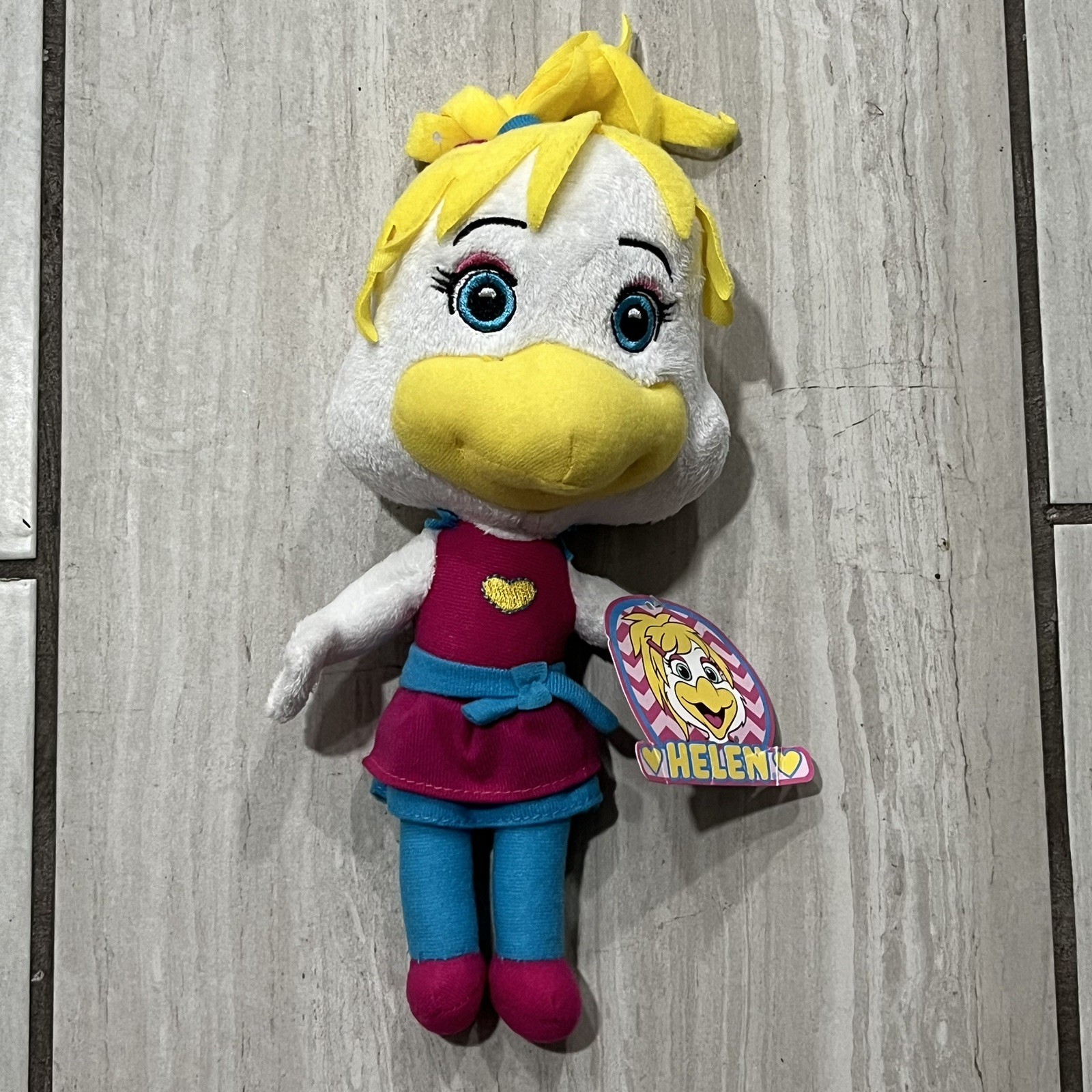 Chuck E Cheese Helen Henny 10″ Stuffed Plush Girl Doll Character Toy NWT