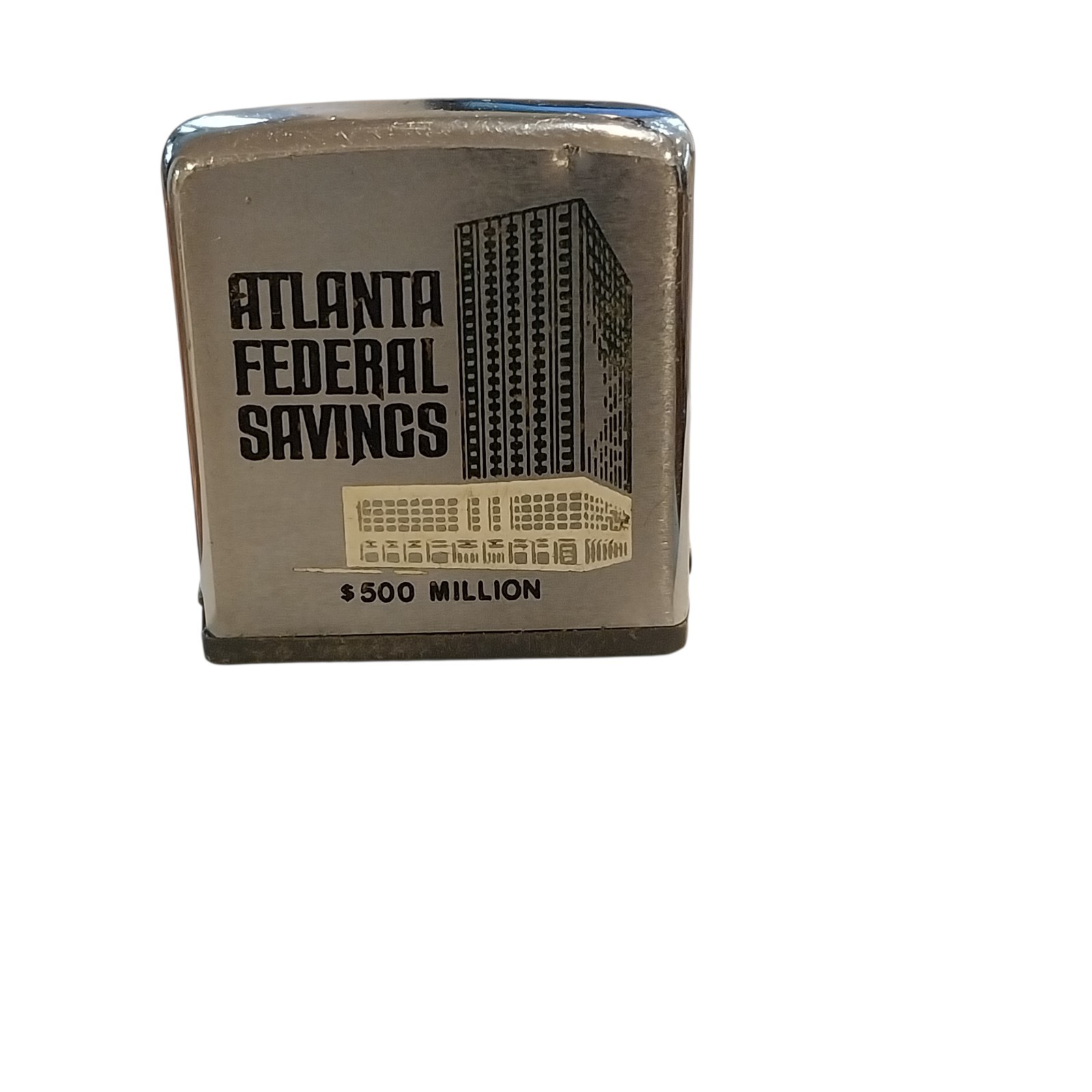 Vintage Zippo Advertising Measuring Tape – Atlanta GA Federal Savings Collector