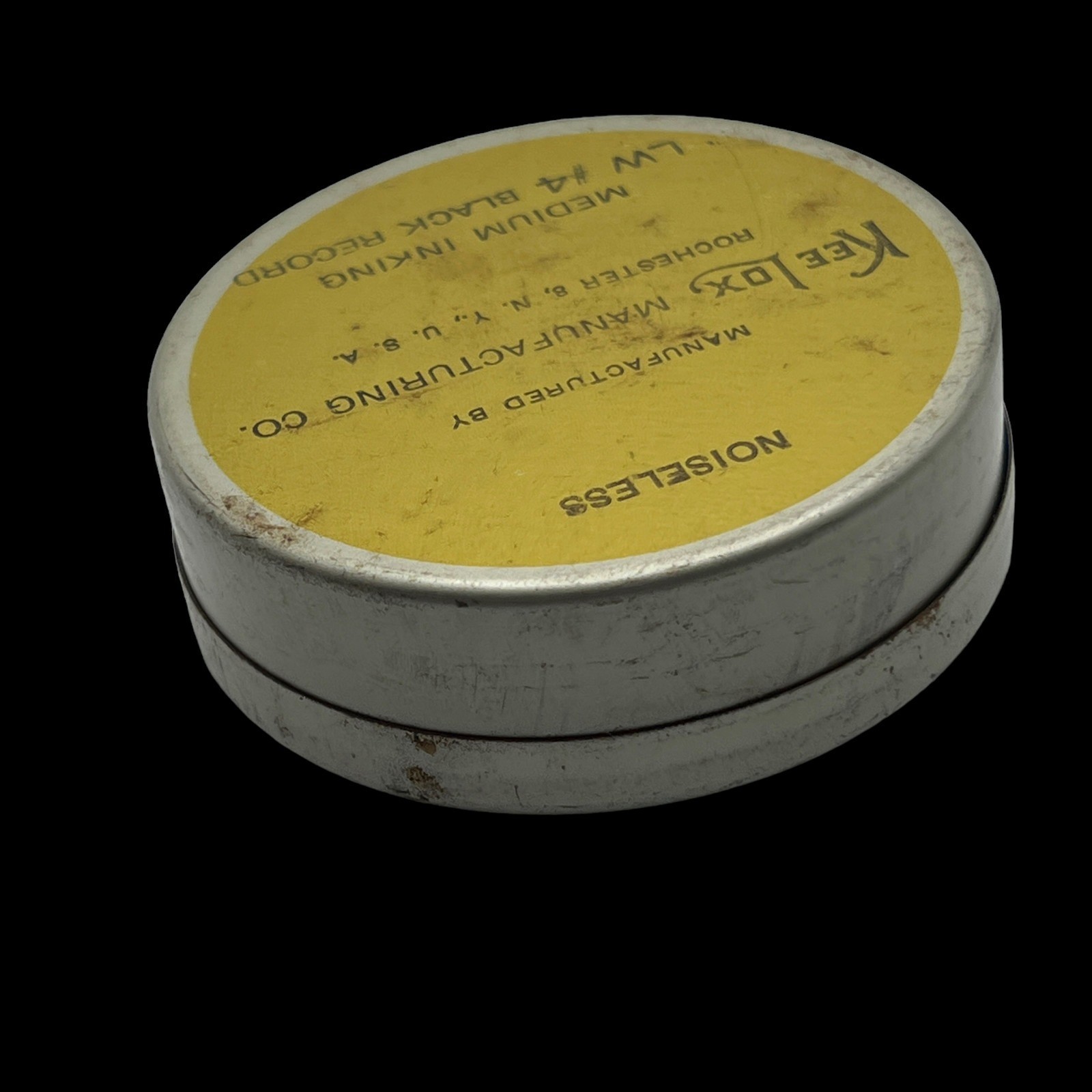 Vintage KeeLox Tin Typewriter Ribbon Box Advertising Collectable