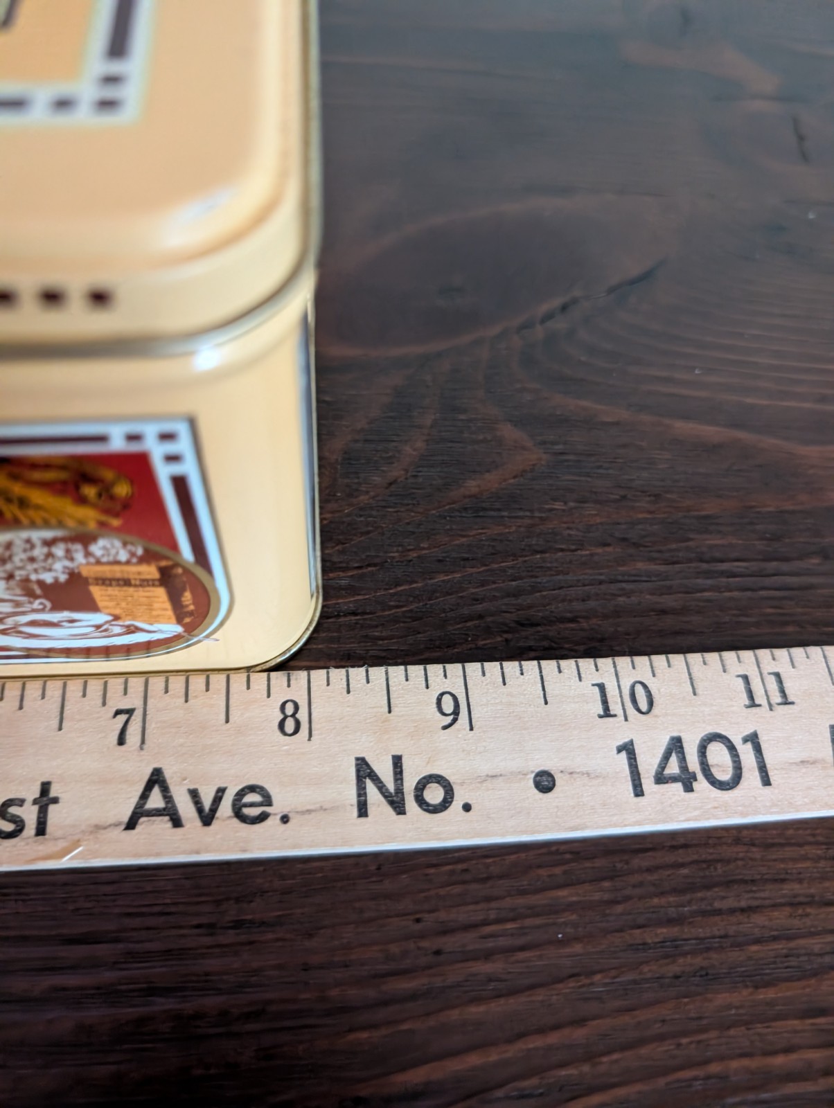 Vtg Replica Grape Nuts Post Cereal Tin Collectible Canister Box
