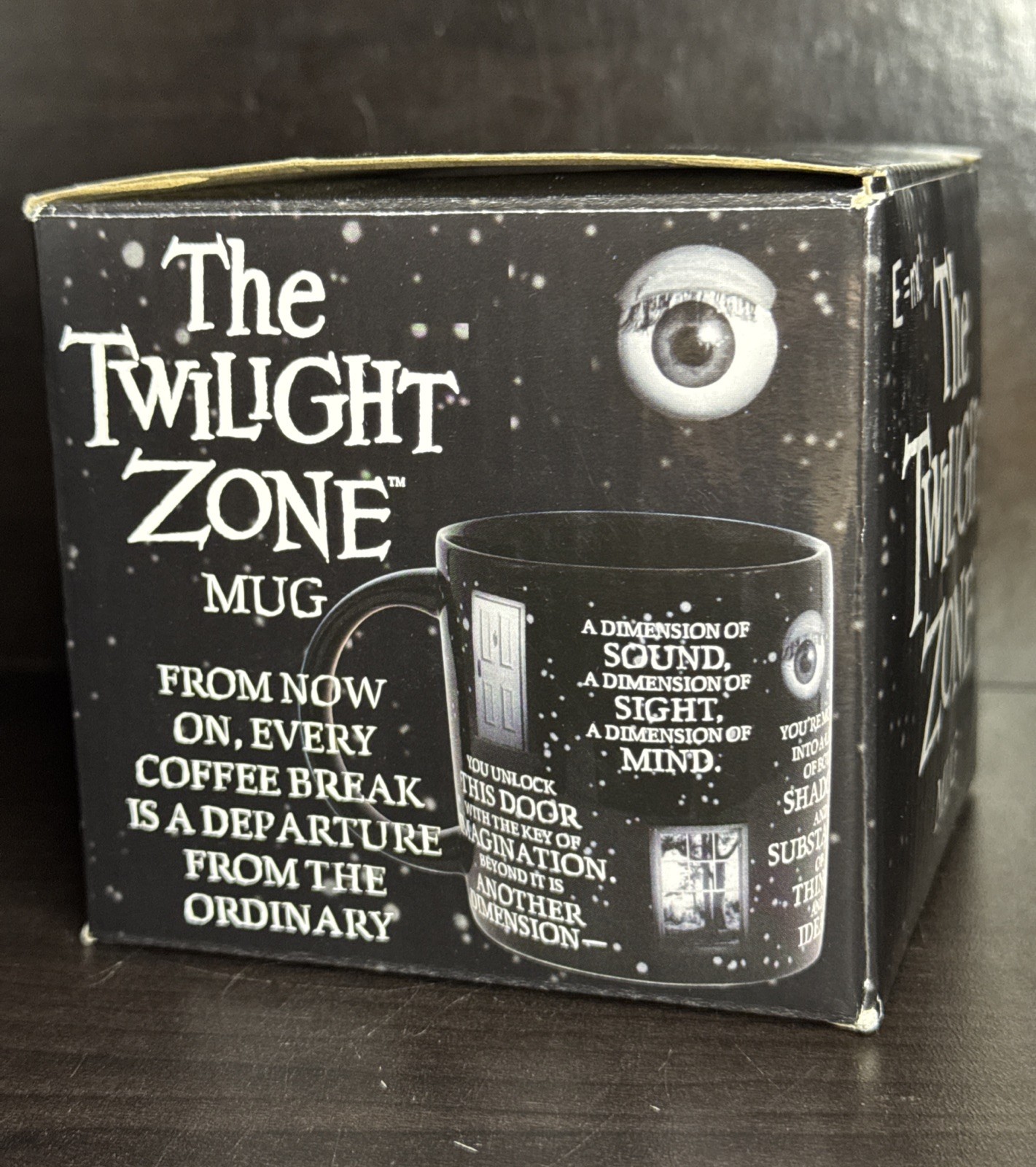 The Twilight Zone Coffee Mug The Unemployed Philosophers Guild Sci-fi Brand New