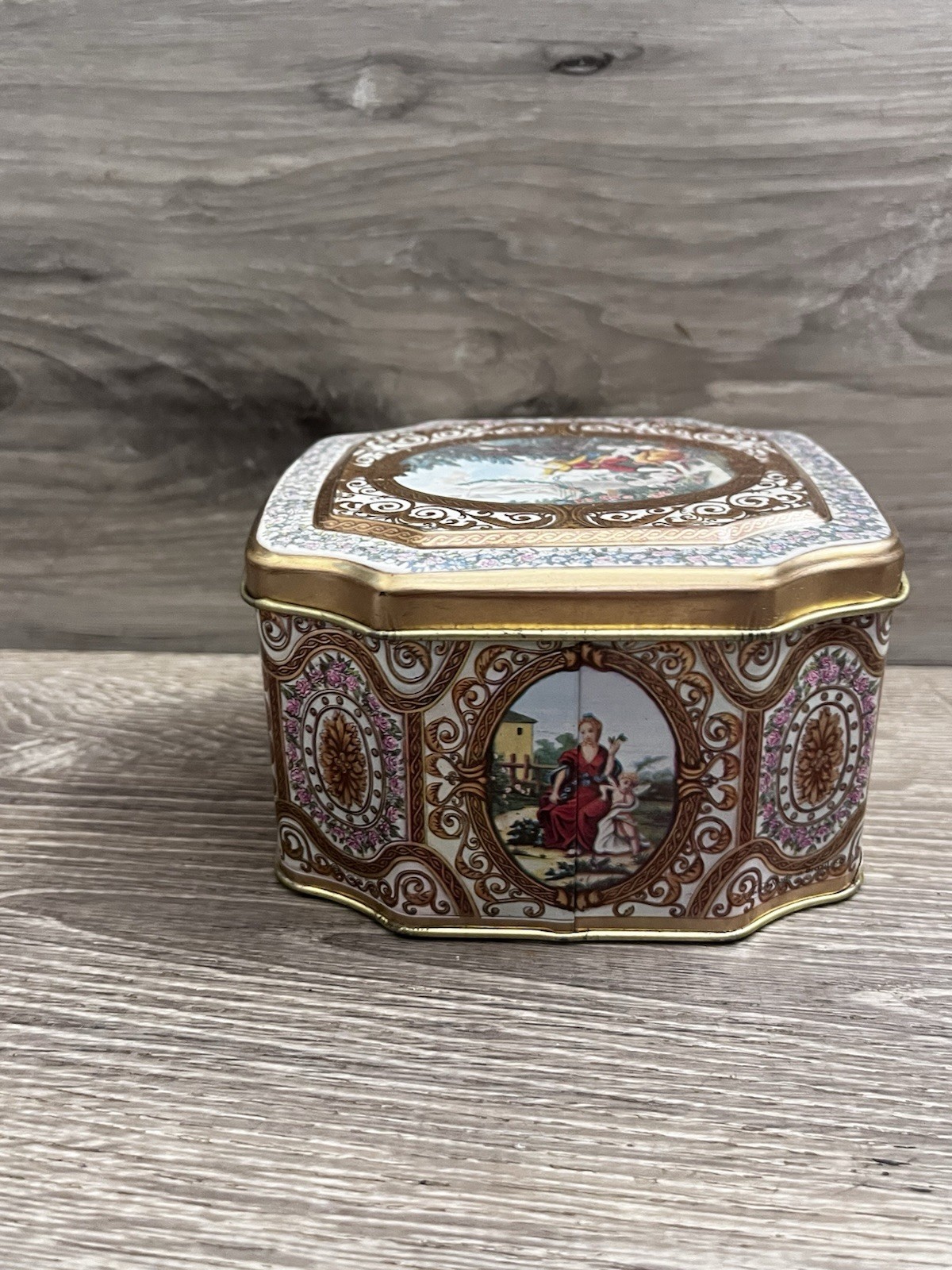 Meister Candy Tin Advertising Collectible Made in Brazil Vintage