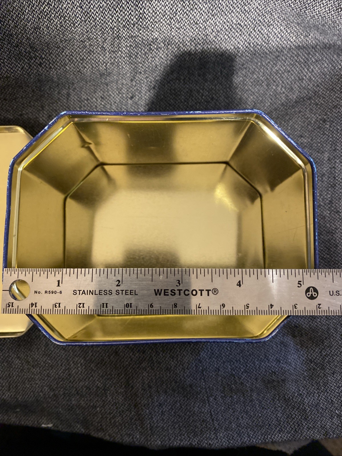 Vintage Uneeda Biscuit Empty Tin National Biscuit Company