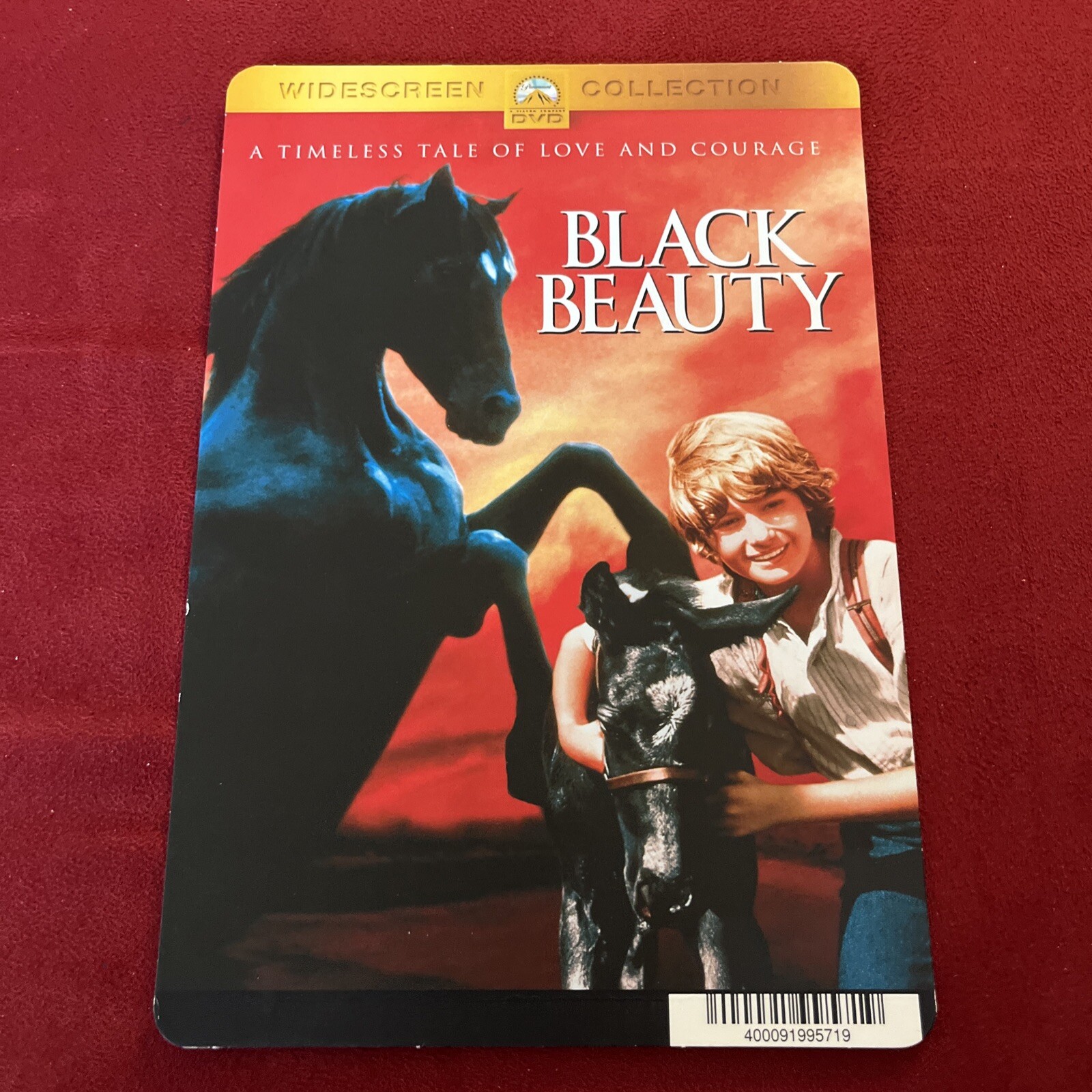 Blockbuster Movie Backer Card Mini Poster Art 5.5” x 8” Black Beauty 1971 Movie