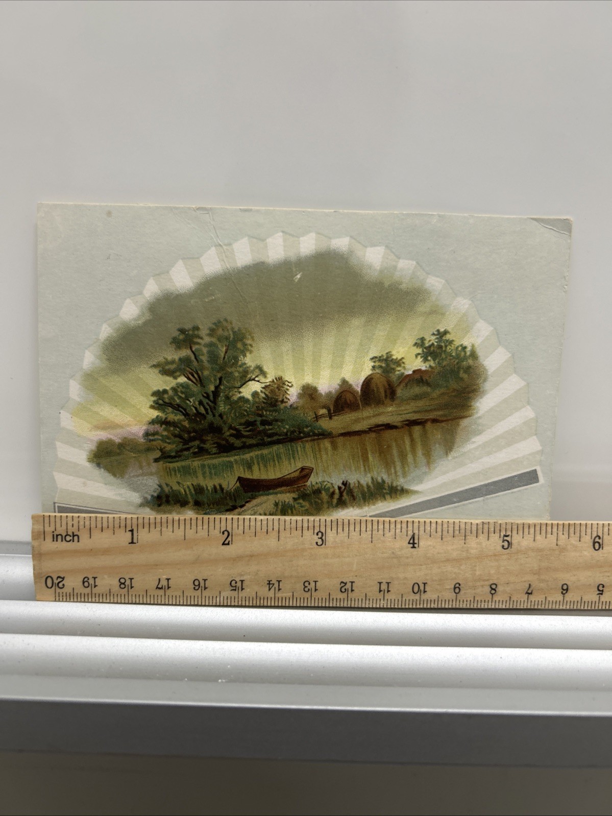 Victorian Late 1800s Plano Binder Trading Card