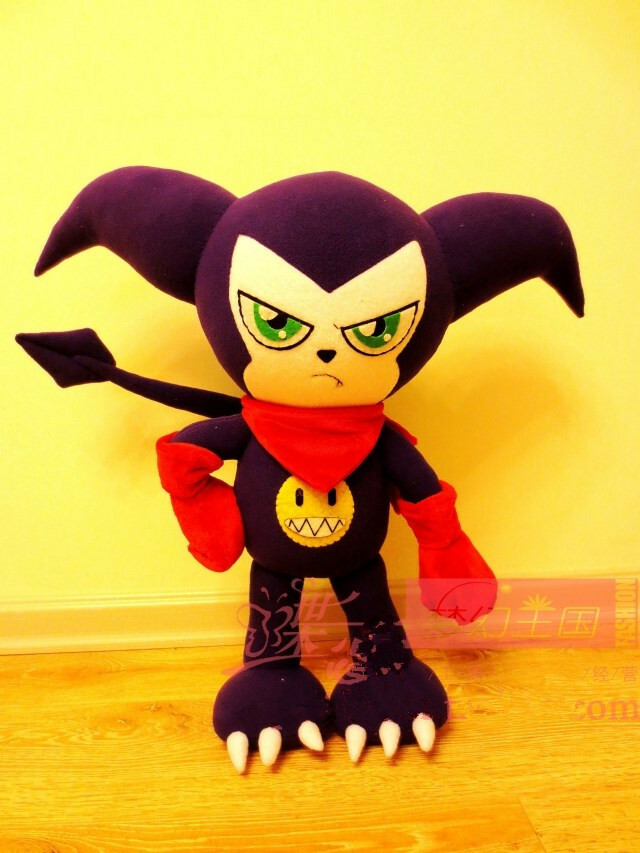 19.5” Digimon Impmon Plush Doll Digital Monster Stuffed Toy Pillow Xmas Gift