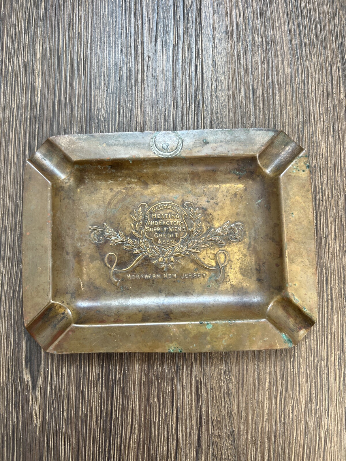 Plumbing Heating & Factory Supply Men’s Credit Assn Northern NJ Vtg Ashtray