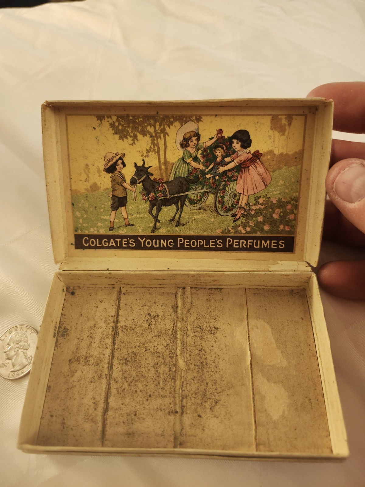 Antique Colgate Company Petite Perfumes Advertising Box
