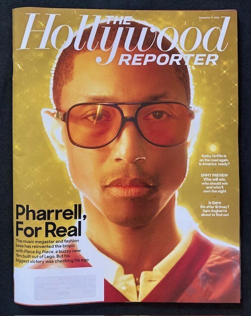 THE HOLLYWOOD REPORTER PHARRELL SEPTEMBER 11, 2024