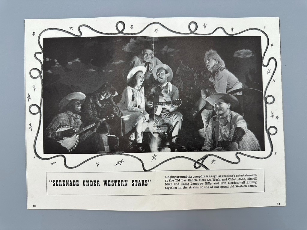 1945 TOM MIX TV Cowboy RALSTON Cereal STRAIGHT SHOOTERS ALBUM Premium Toy