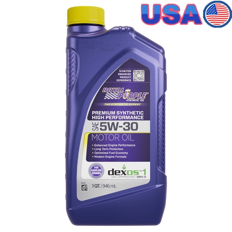 High Performance Full Synthetic Motor Oil 5W-30 Universal Cars Trucks 1 Quart US