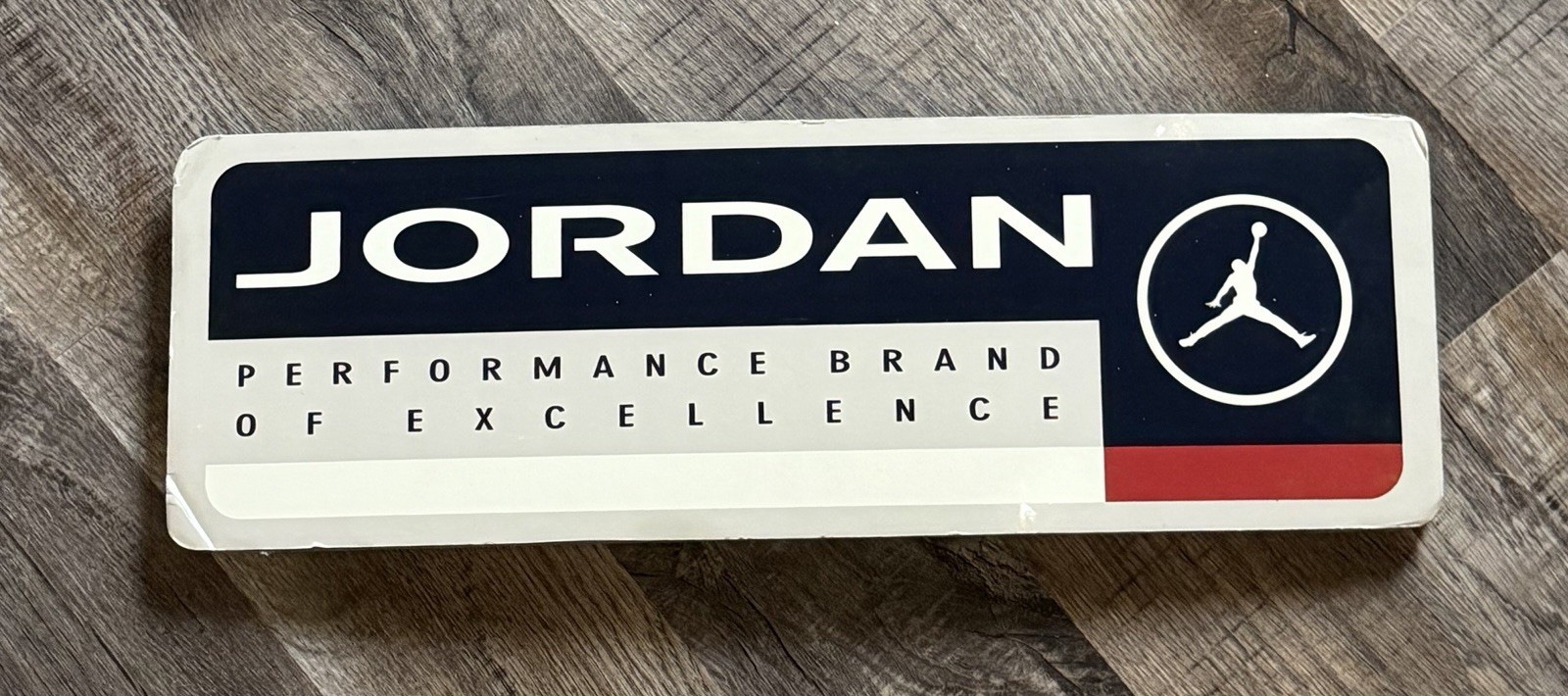 Vintage Michael Jordan Store Display 8×24 Nike Jumpman