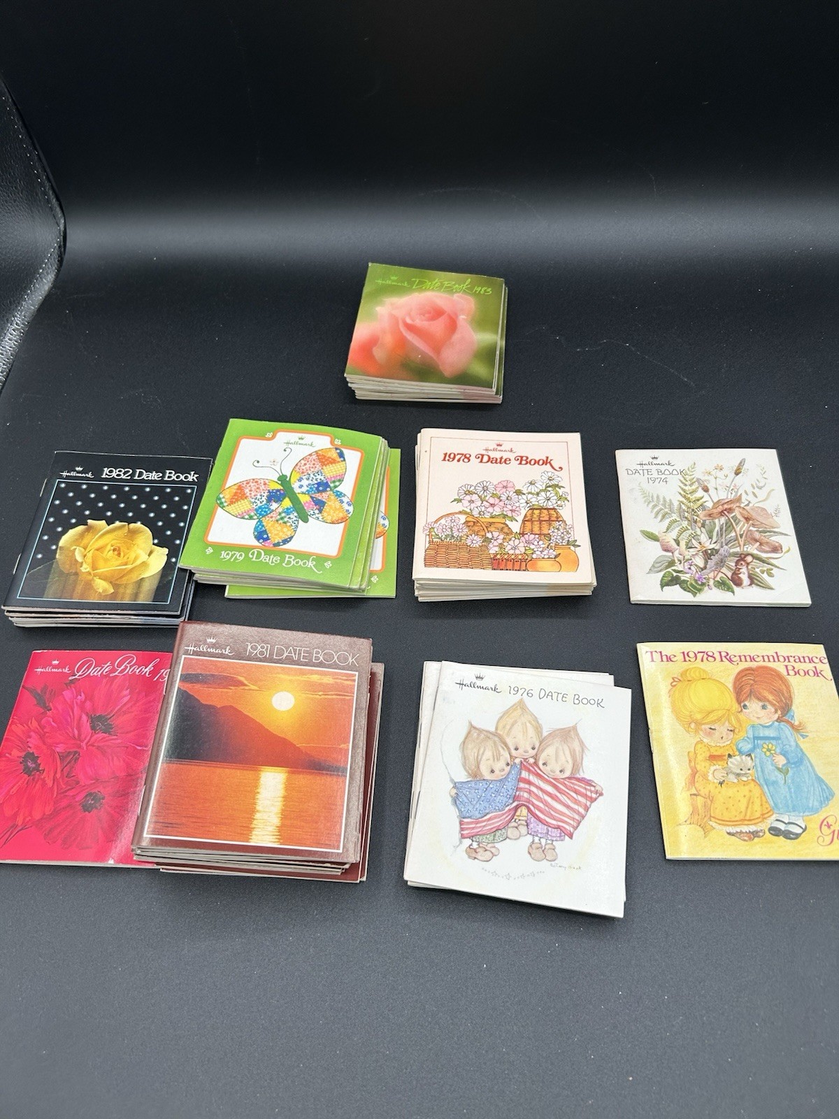 Vintage Hallmark Pocket Size Date / Remembrance Books Calendars 70’s & 80’s C
