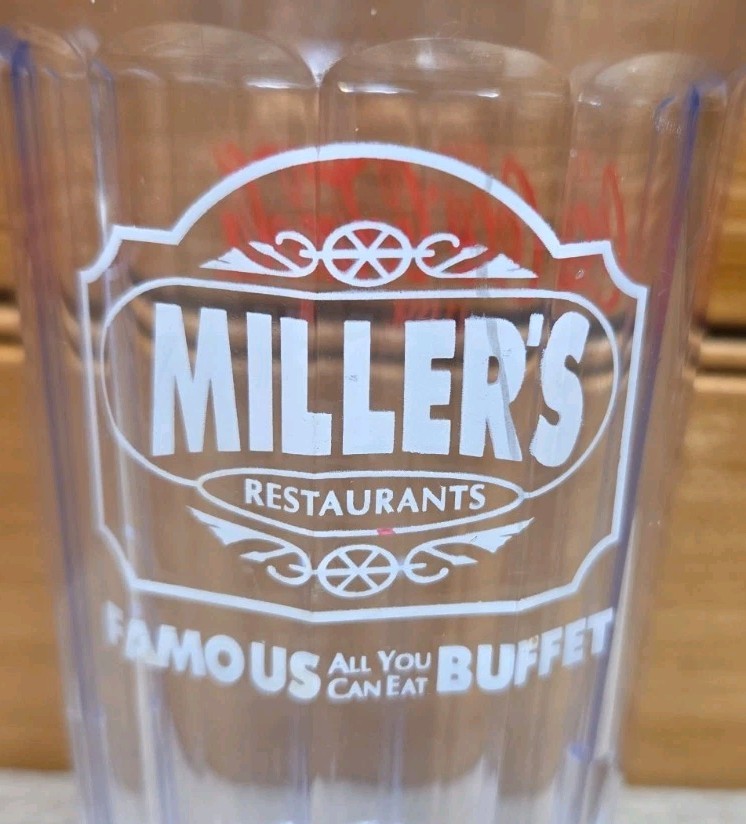 Miller’s Restaurant Famous All You Can Eat Buffet Bangor Maine Coca-Cola Tumbler