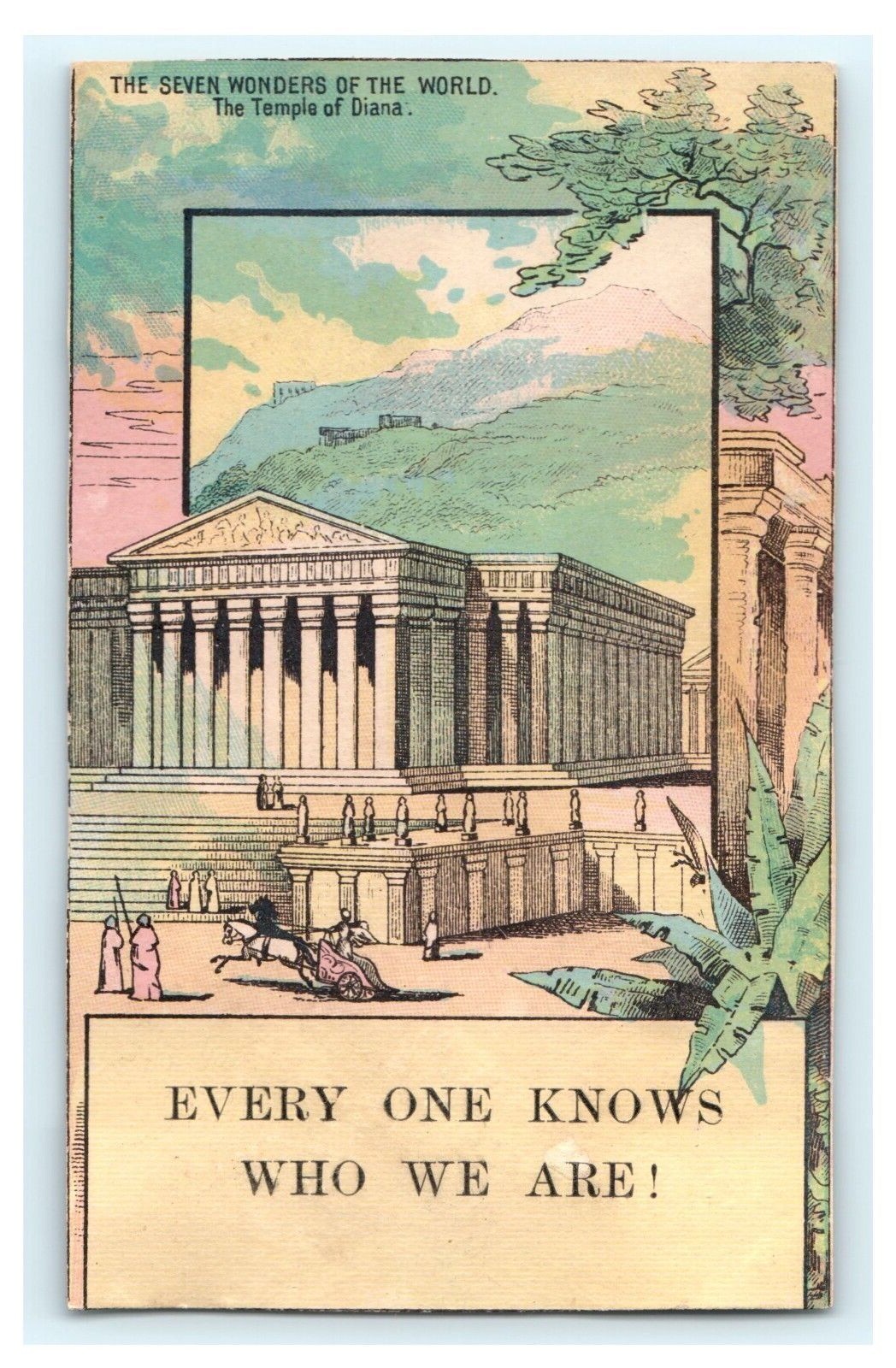The Seven Wonders of the World Temple of Diana Dudley & Co. – Damaged