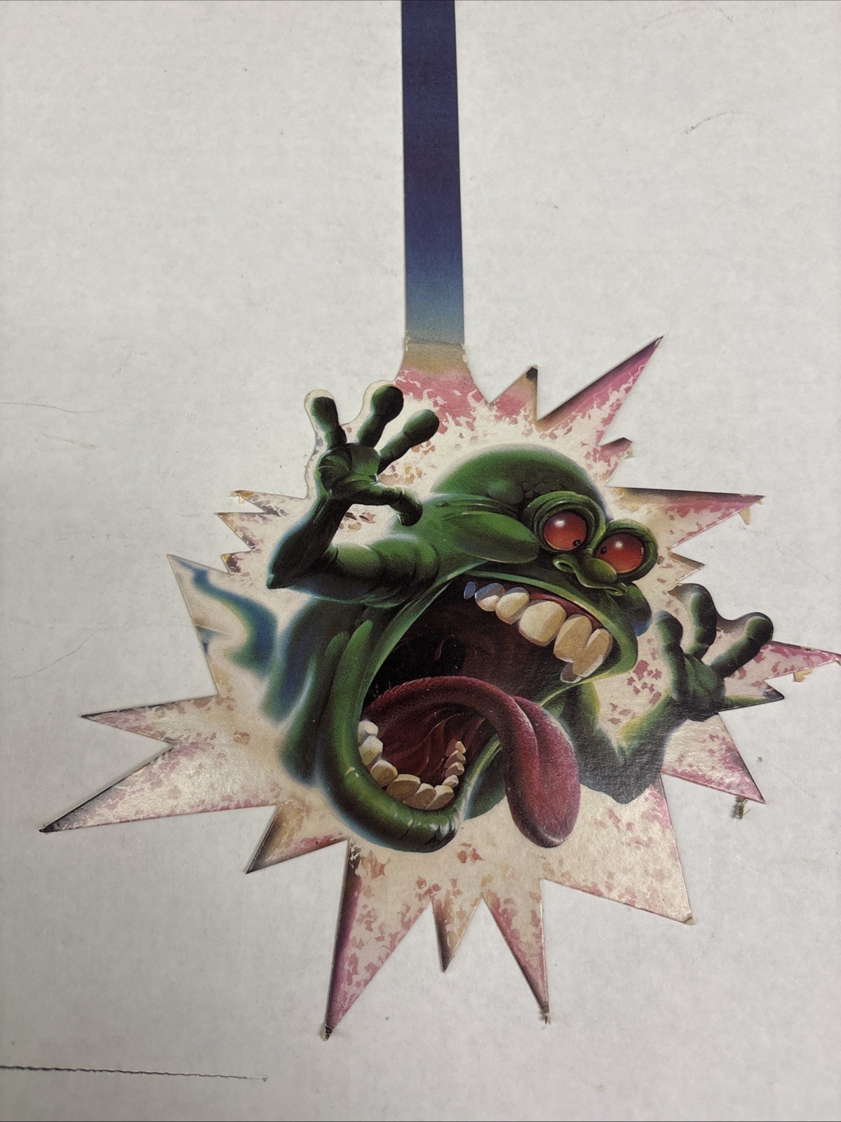 The Real Ghostbusters Slimer Video Store Display